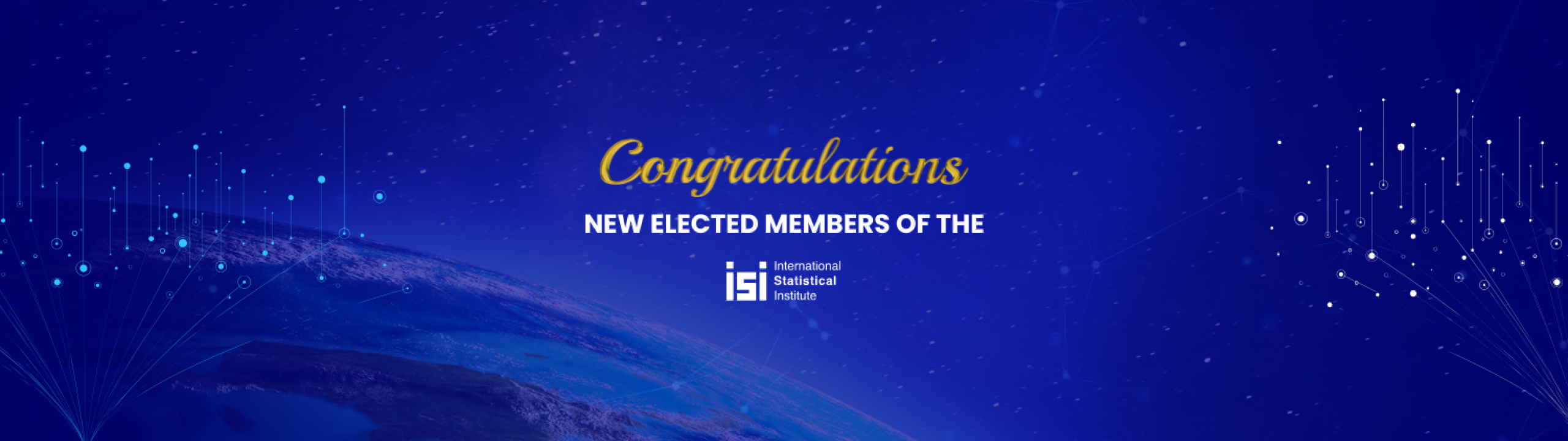 Newly Elected Members Banner.