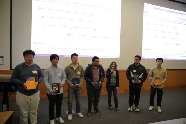 Nicole Lazar and the best poster award winners 