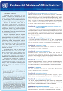 Fundamental Principles of Official Statistics